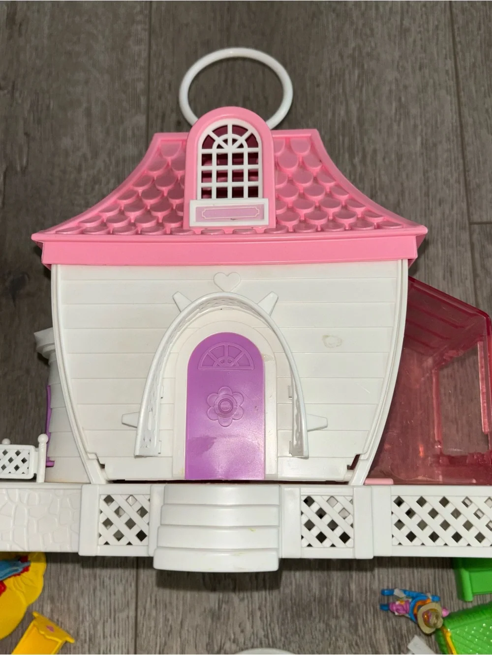 Vintage 1980's CHARMKINS Jewelry House Playset with figures & accessories